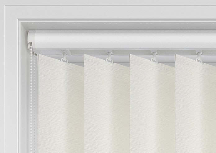 Toulouse (Blackout), Textured Cream - Vertical Blind - Image 12